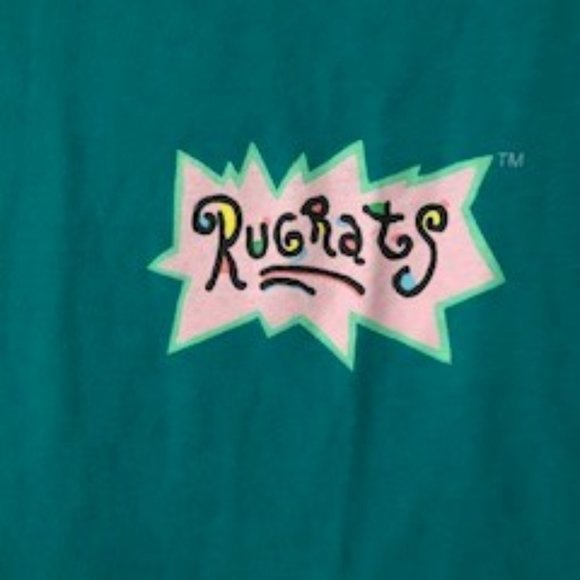 Rugrats Green Long Sleeve Printed Top - Picture 3 of 4
